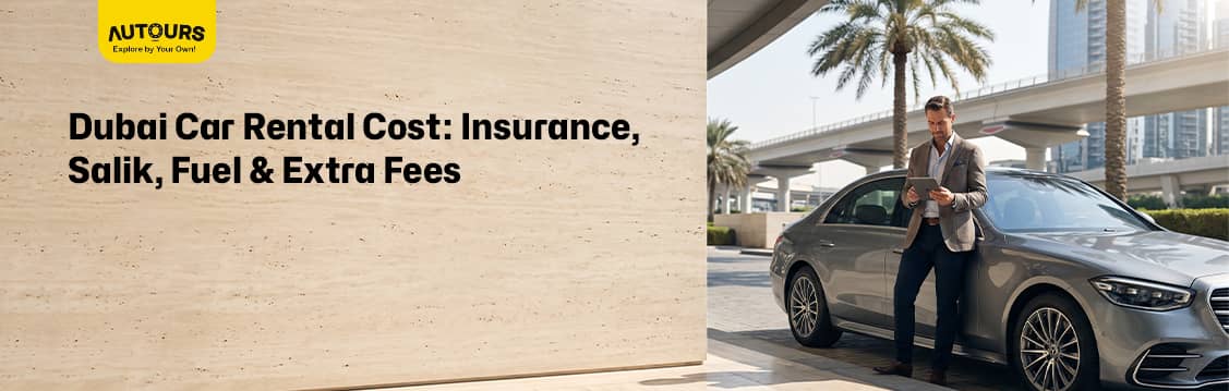 Headline daily rates rarely tell the full story of what you will spend to rent a car in Dubai. This guide breaks down every component of your true total cost in 2026—from base rates