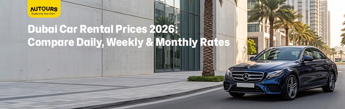 See real Dubai car rental prices for 2026 — compare daily, weekly, and monthly rates across 15+ trusted companies before you book.