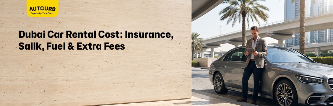 Headline daily rates rarely tell the full story of what you will spend to rent a car in Dubai. This guide breaks down every component of your true total cost in 2026—from base rates